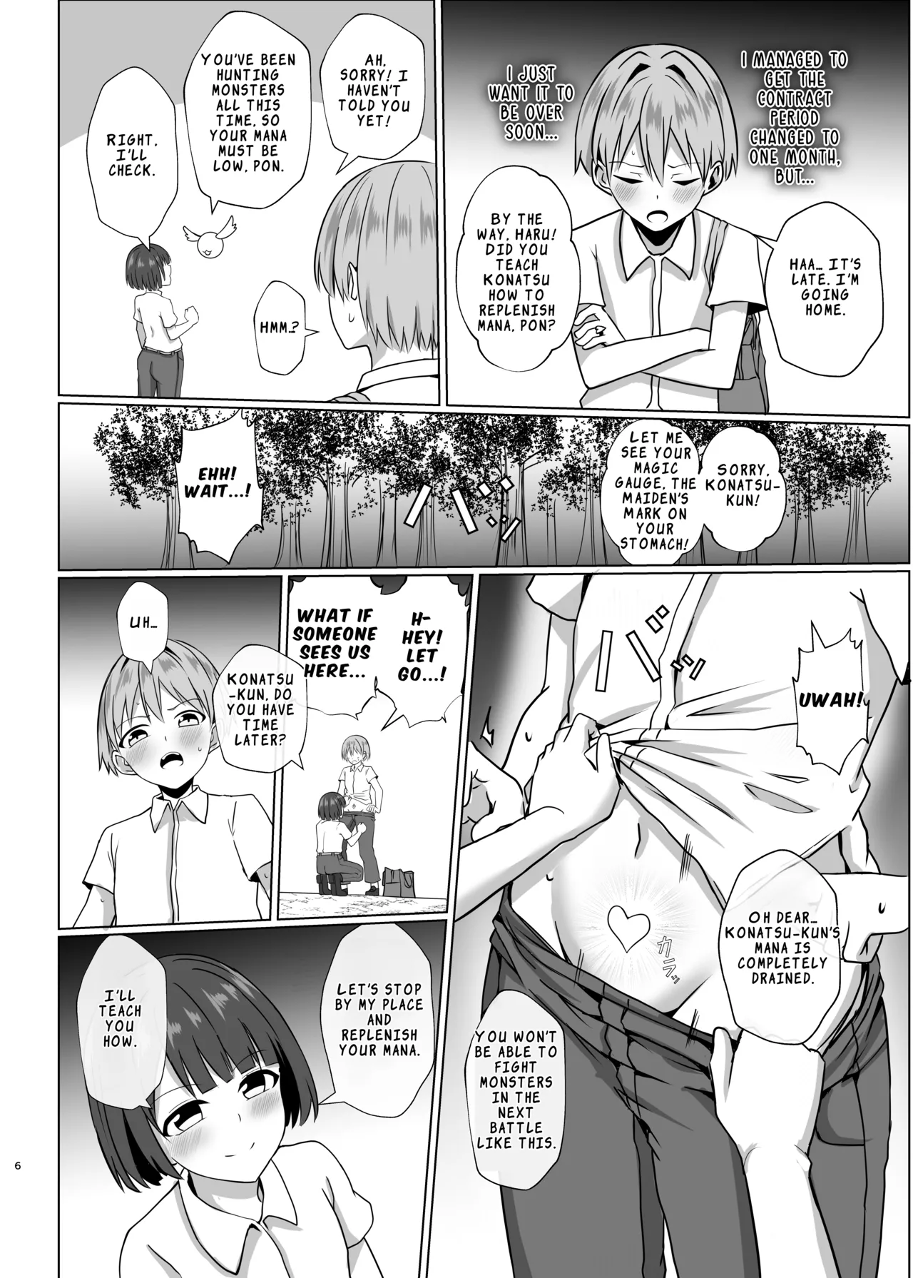 Otokonoko Mahou Shoujo no Ecchi na Maryoku Hokyuu | Femboy Magical Girl’s Naughty Mana Recharge page 5 full