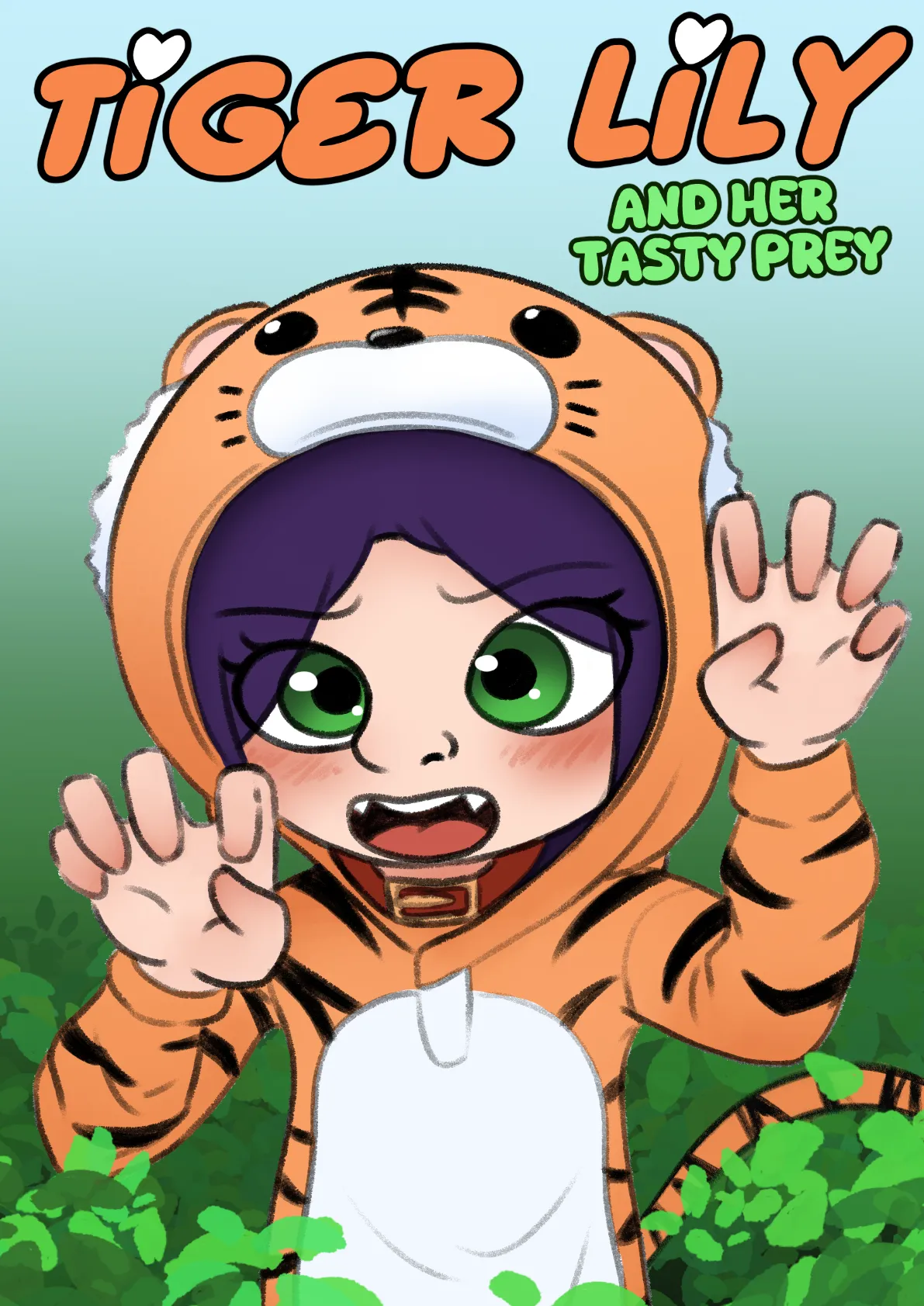 Tiger Lily and Her Tasty Prey page 1 full