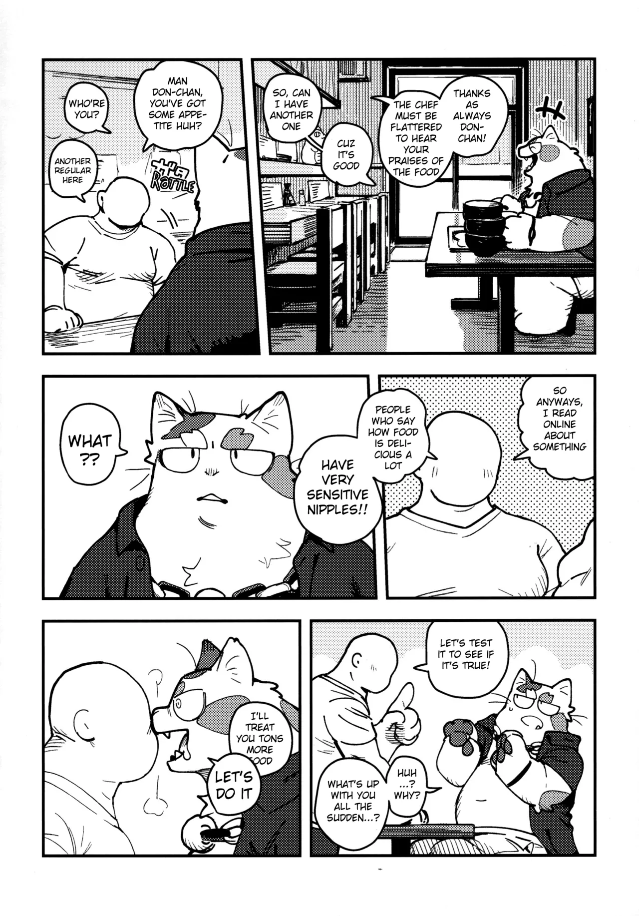 Do people who say how "Food is Delicious" a lot really have sensitive nipples?! page 4 full