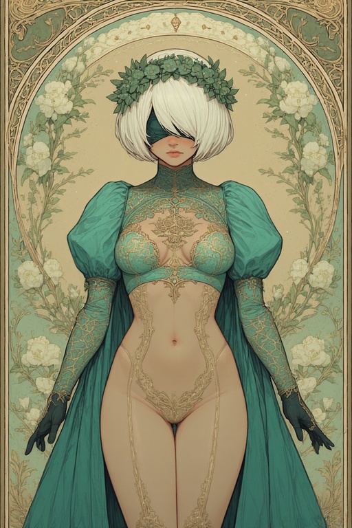 Falcon Angel AI - Nier 2B part 2 page 4 full
