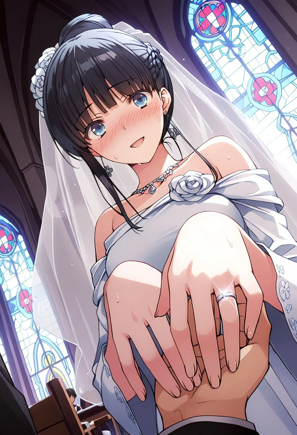 The result of a common sense-changing man breaking into a wedding venue page 4 full