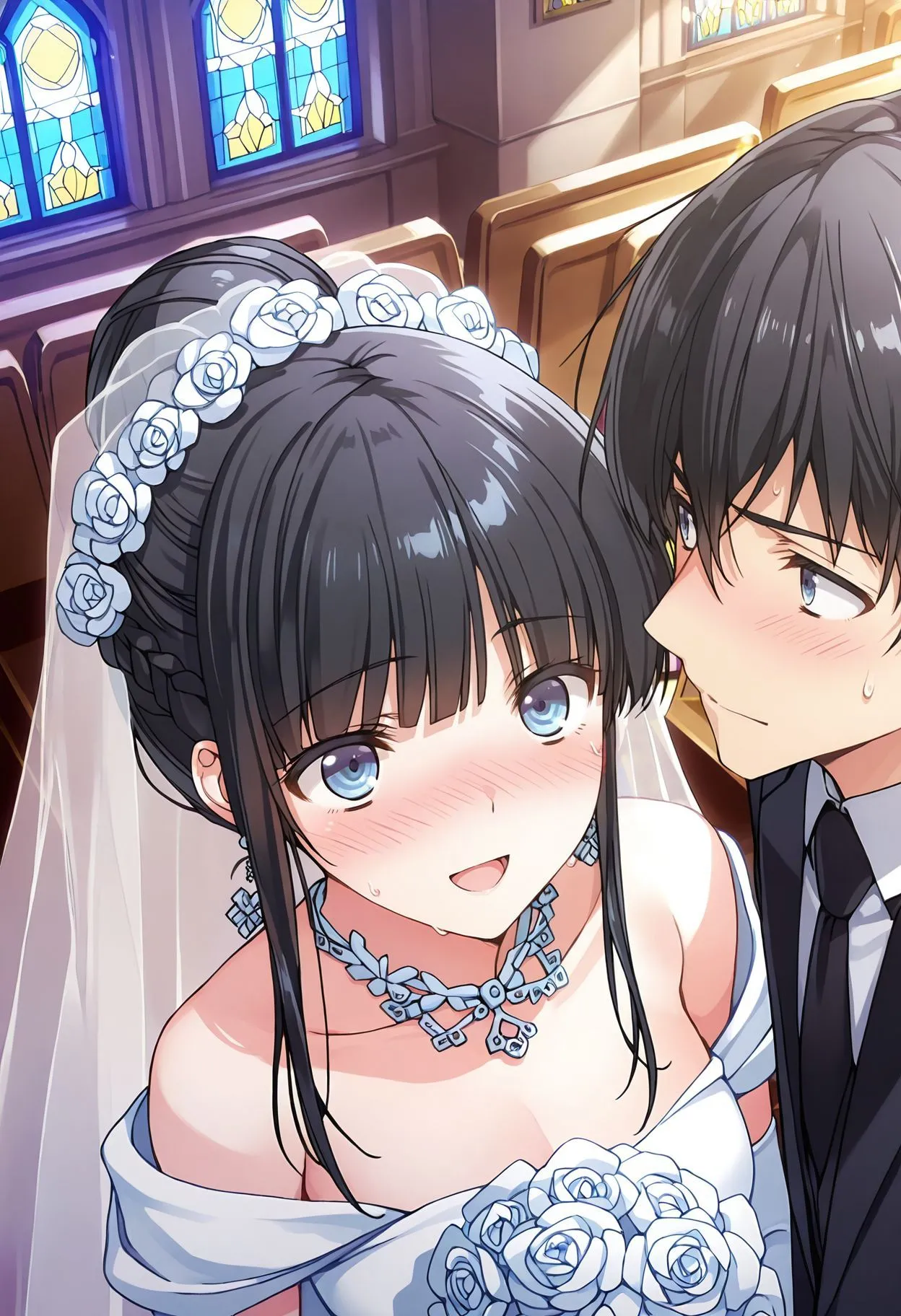 The result of a common sense-changing man breaking into a wedding venue page 8 full