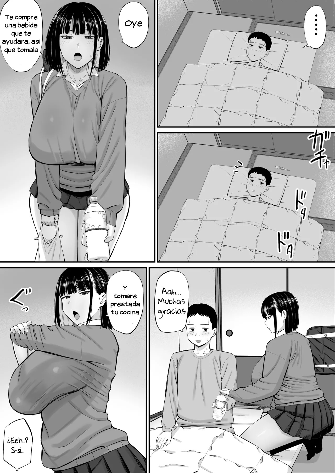 Shio Taiou no Ooshio-san｜La Indiferente Actitud de Oshio-san page 8 full