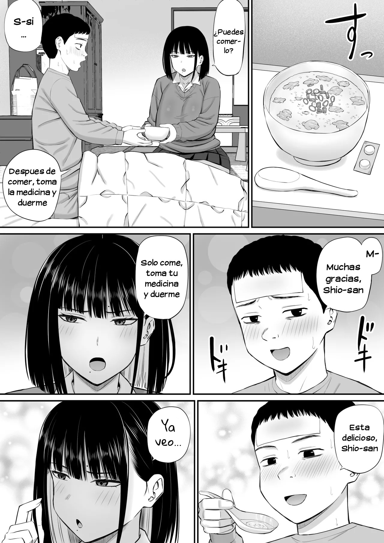 Shio Taiou no Ooshio-san｜La Indiferente Actitud de Oshio-san page 9 full