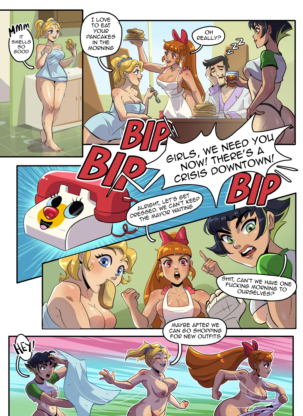 The PowerPunk Teens page 4 full