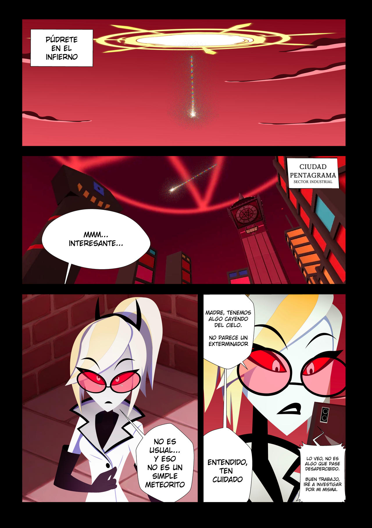 Hazbin Hotel: Proyecto Nephilim - Capitulo 1 page 6 full