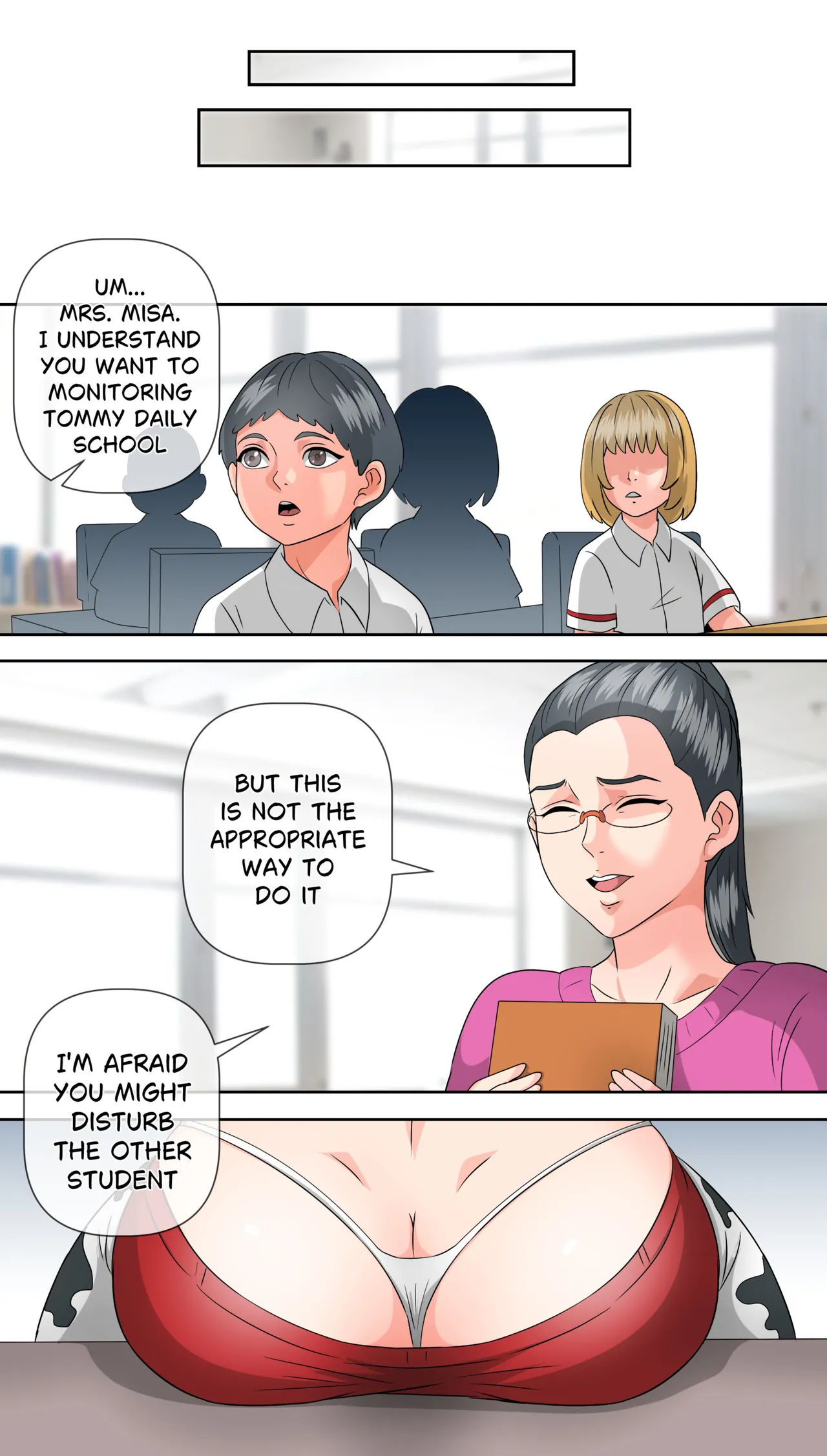 Aunty at School ch 2 page 5 full