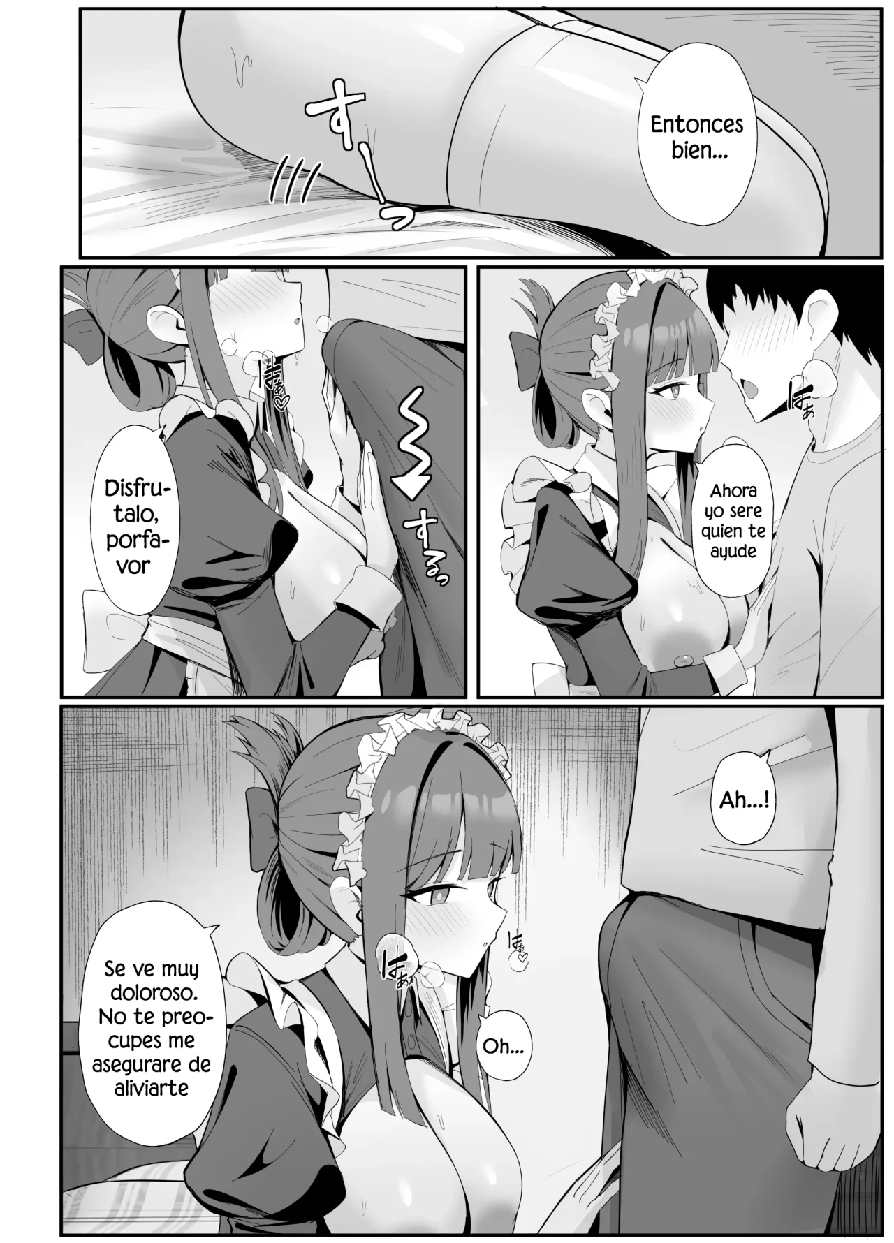 Gohoushi Itashimasu Rental Maid!｜¡Sirvienta de Alquiler A Tu Servicio! page 9 full