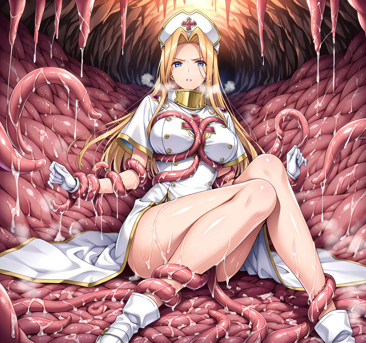 修道女洗脳丸呑み悪堕ち～淫魔化ドスケベ交尾～ page 10 full