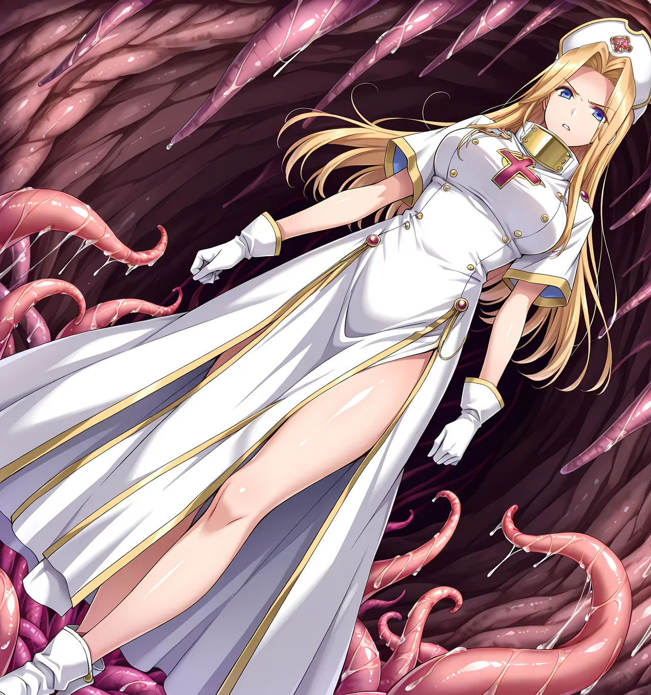 修道女洗脳丸呑み悪堕ち～淫魔化ドスケベ交尾～ page 6 full