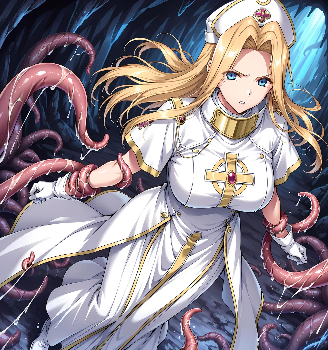 修道女洗脳丸呑み悪堕ち～淫魔化ドスケベ交尾～ page 7 full