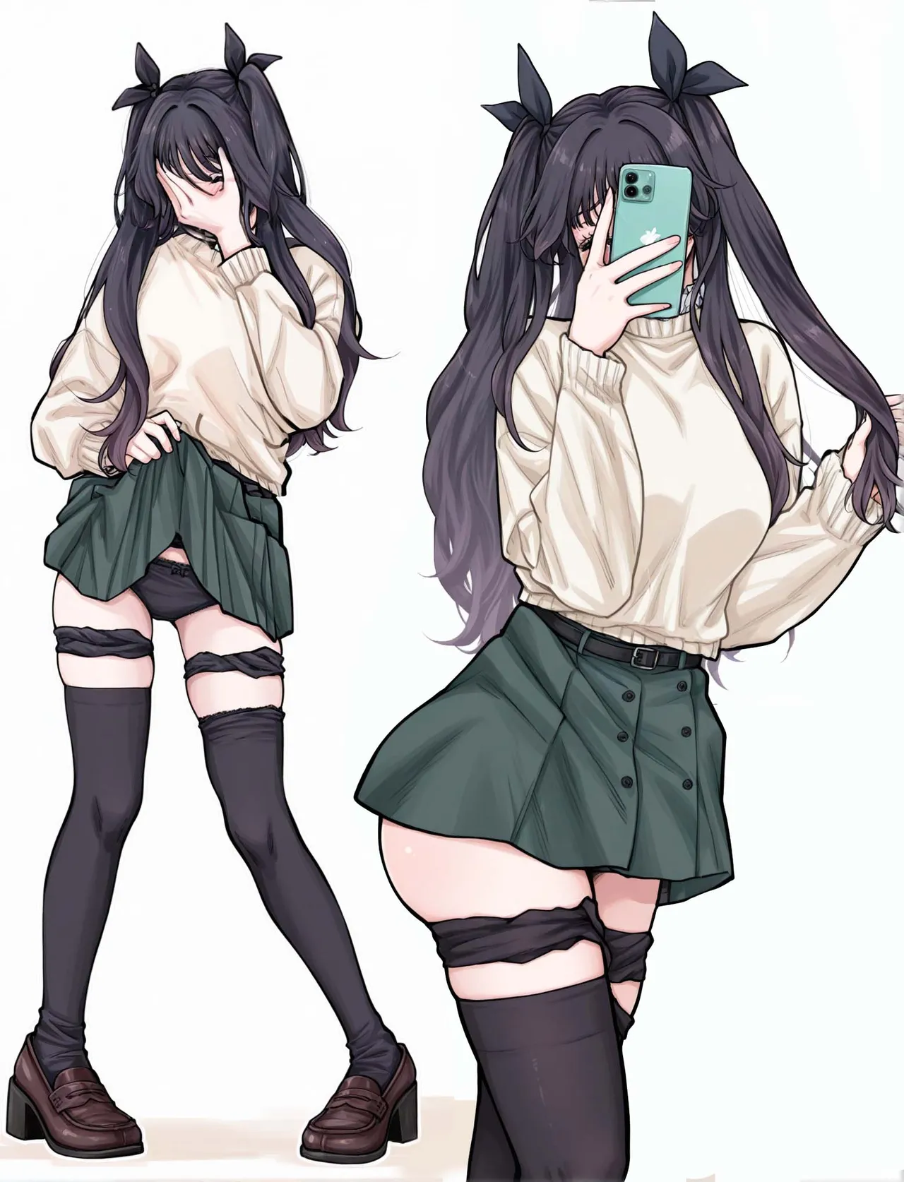 Kaoruko Waguri Nude / Pixiv; Hellen page 4 full