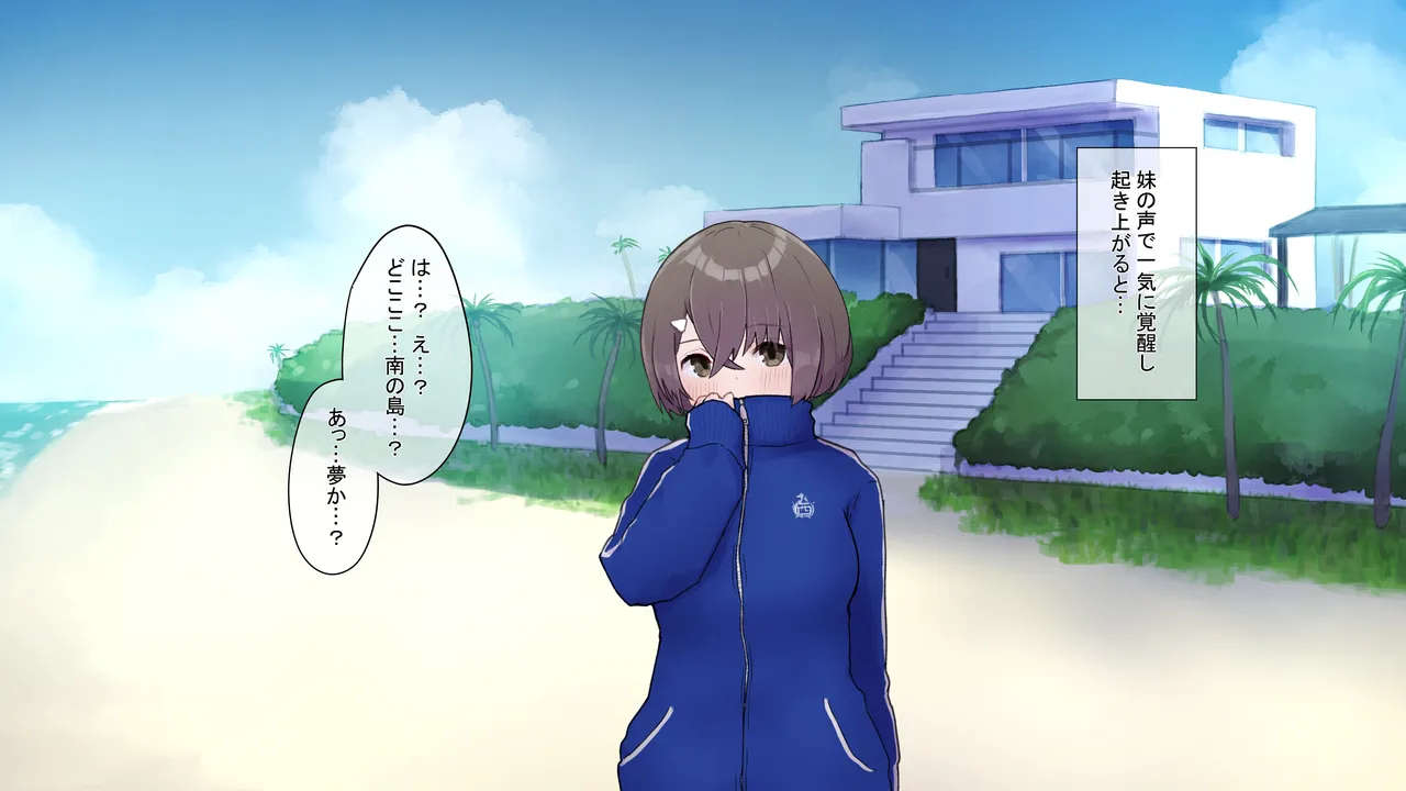 エロチューブ登録者100万人達成しないと助けが来ない無人島に送られた俺たち兄妹 page 7 full