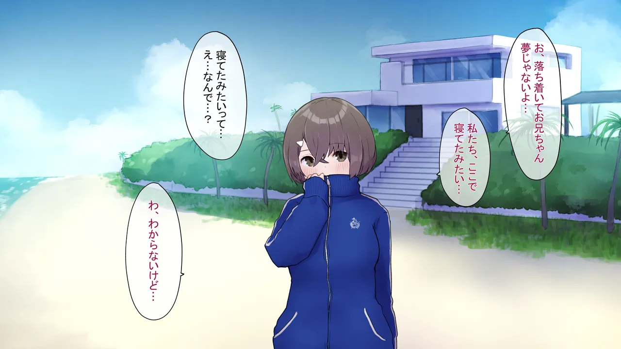 エロチューブ登録者100万人達成しないと助けが来ない無人島に送られた俺たち兄妹 page 8 full