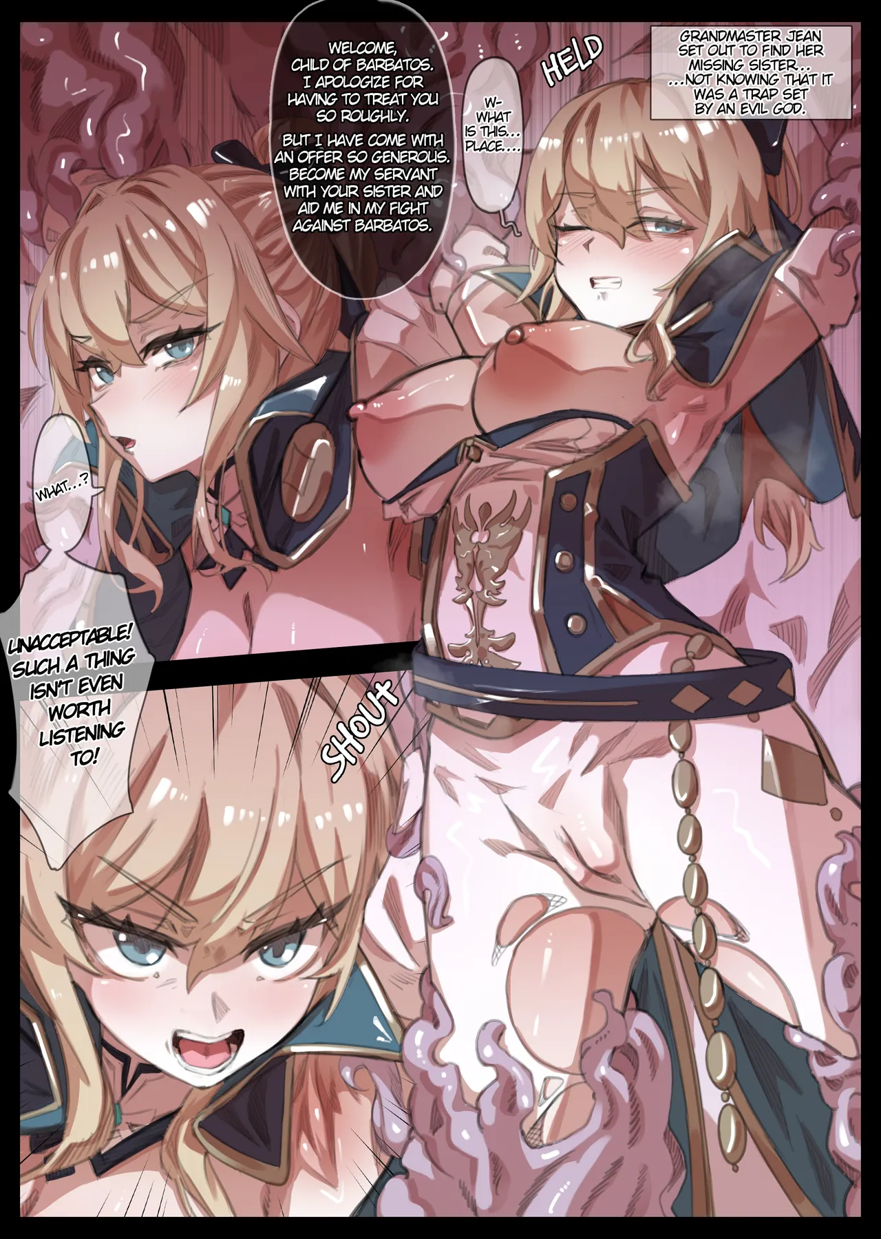 Ochiru Onna Kishi Jean page 1 full