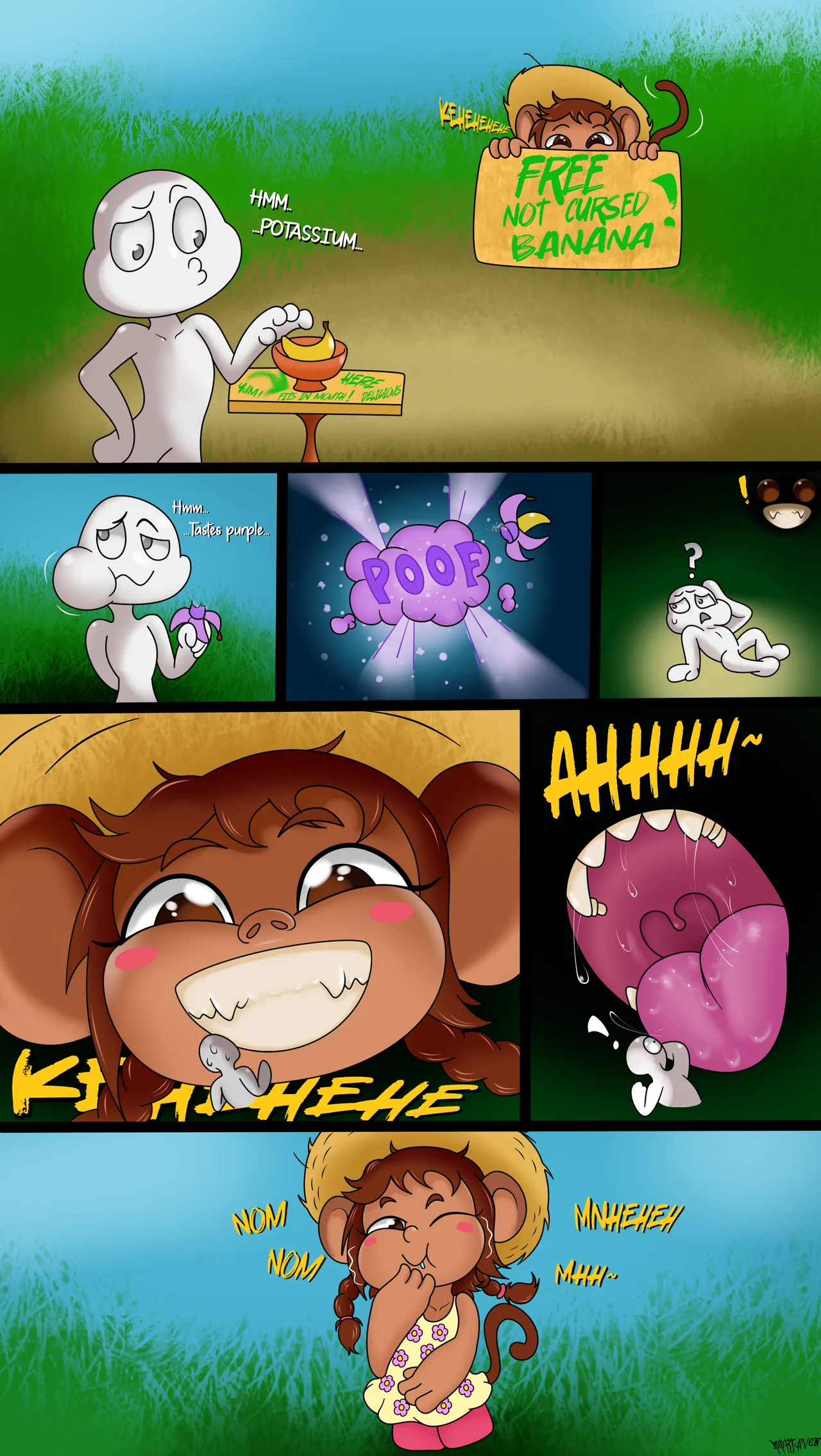 Curse of the NOTCURSED Banana page 1 full