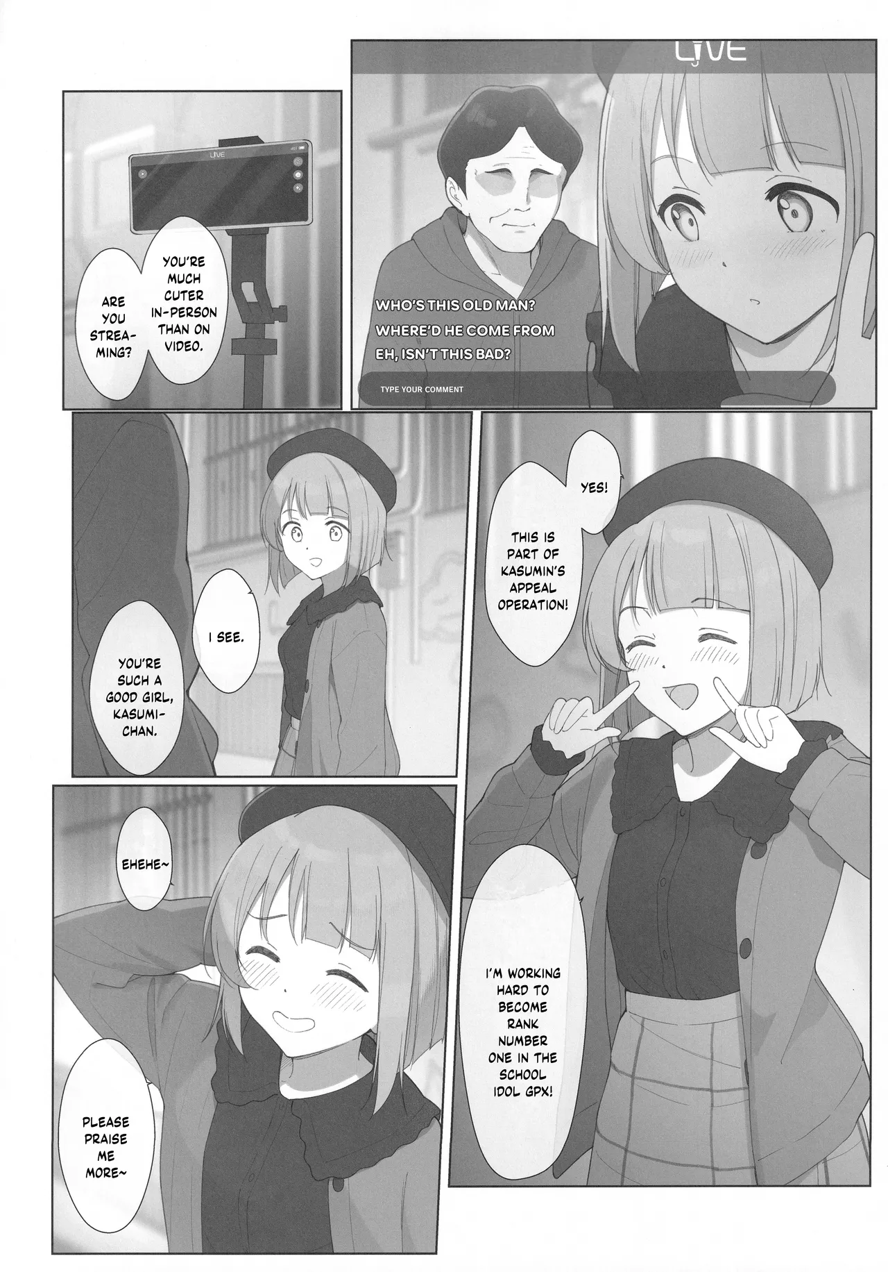 Kasumin Ecchi Ecchi Hon Ecchi Ecchi LiVE Haishin page 5 full