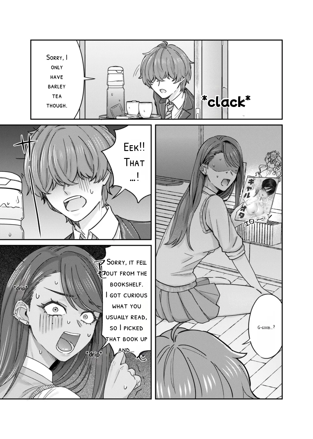 Kuro Gyaru Osananajimi to Himitsu no Benkyou Shichau Hanashi page 8 full