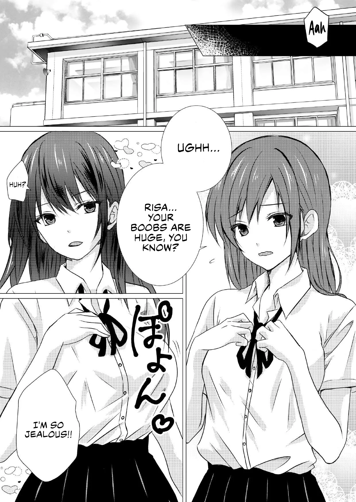 Doukyuusei to Ecchi na Les Massage | Erotic Lesbian Massage with a Classmate page 5 full