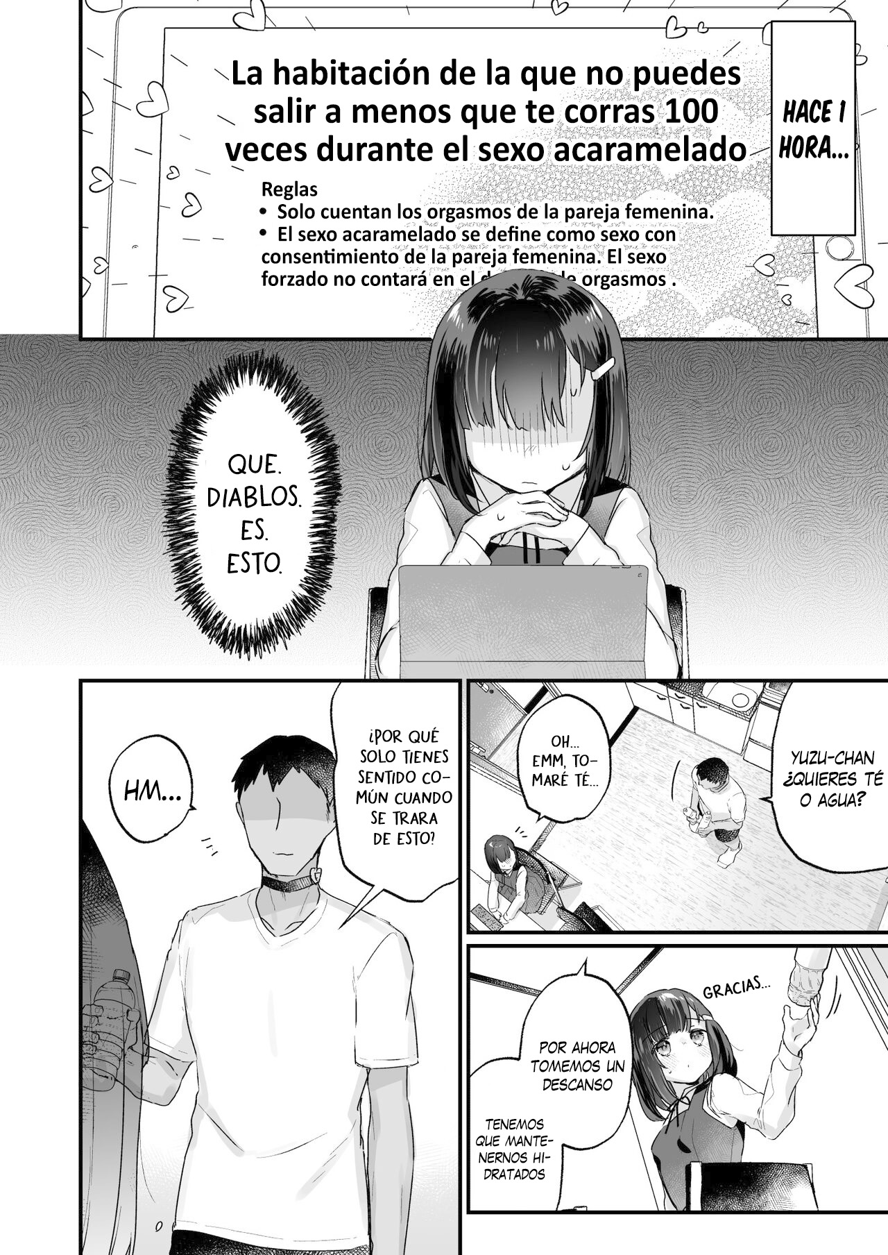 Icha Love Sex de 100 Kai Ikanai to Derarenai Heya - La habitación de la que no puedes salir a menos que te corras 100 veces con sexo acaramelado page 5 full