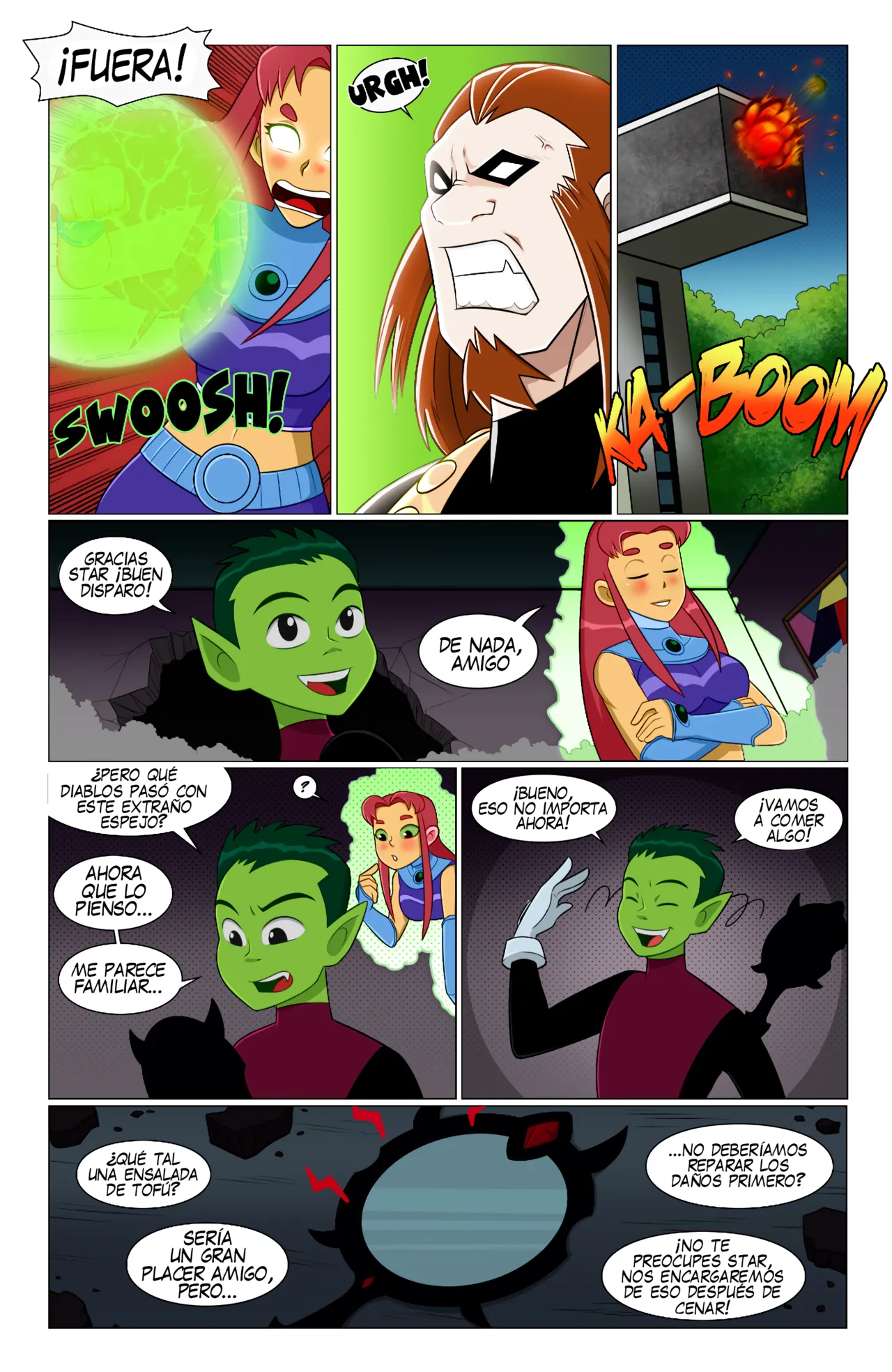 Un problema inesperado en el baño de una joven titán page 5 full