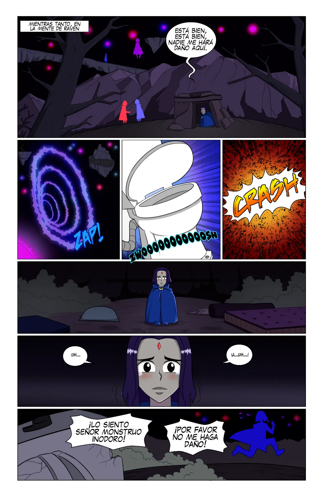 Un problema inesperado en el baño de una joven titán page 6 full