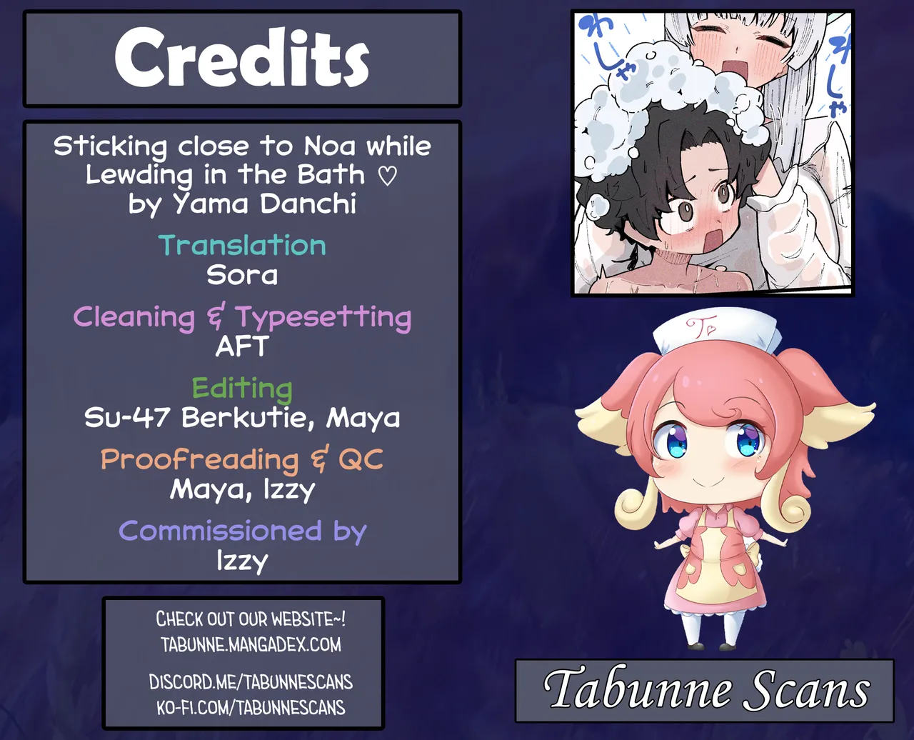 Noa to Ofuro de Micchaku Ecchi ♡ | Sticking close to Noa while Lewding in the Bath ♡ page 7 full