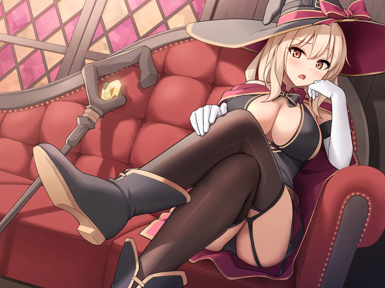 Kojirase Seiwaru Mahōtsukai o Danjon de Wakaraseru! page 4 full