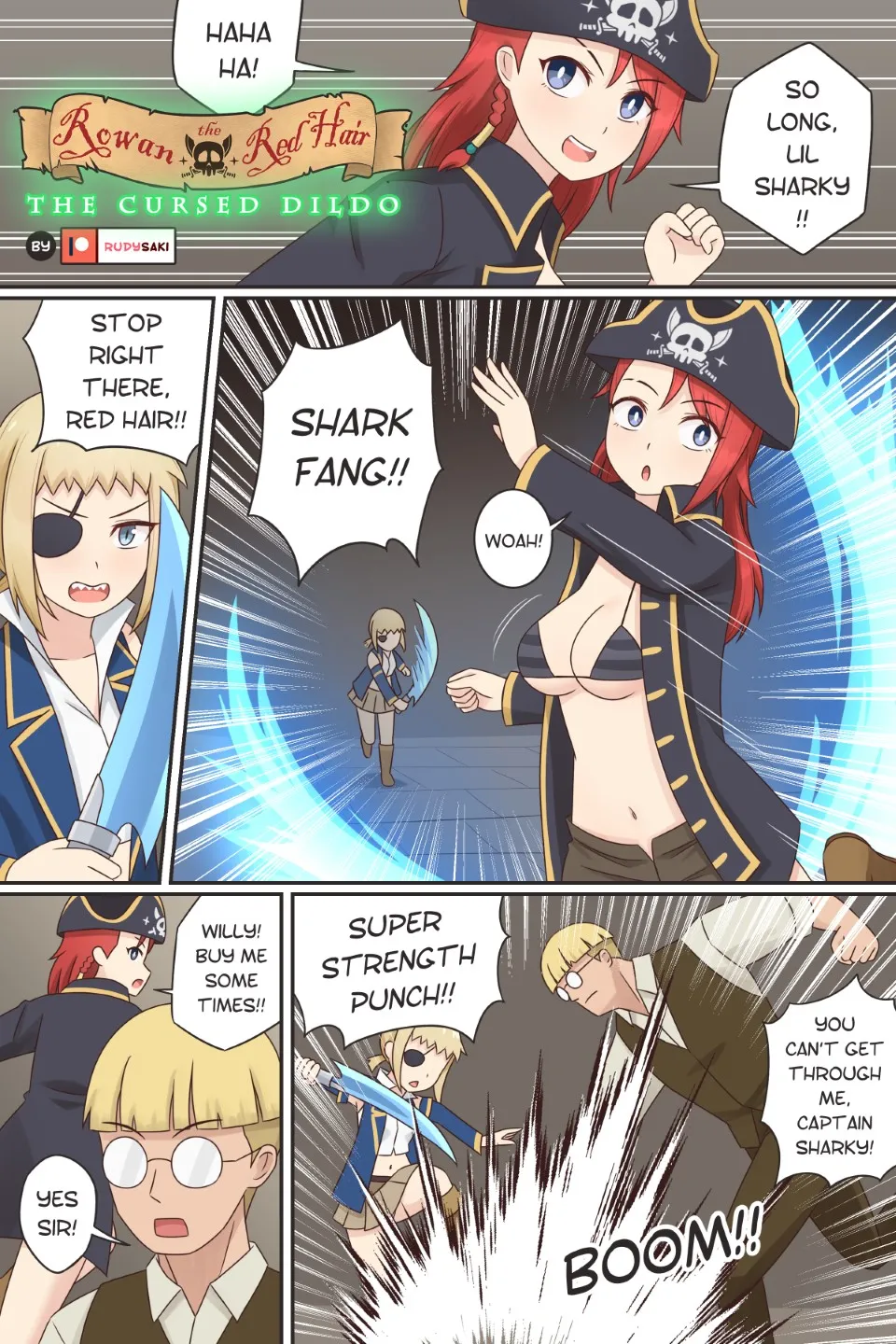 Rowan the Red Hair: the Cursed Dildo page 1 full