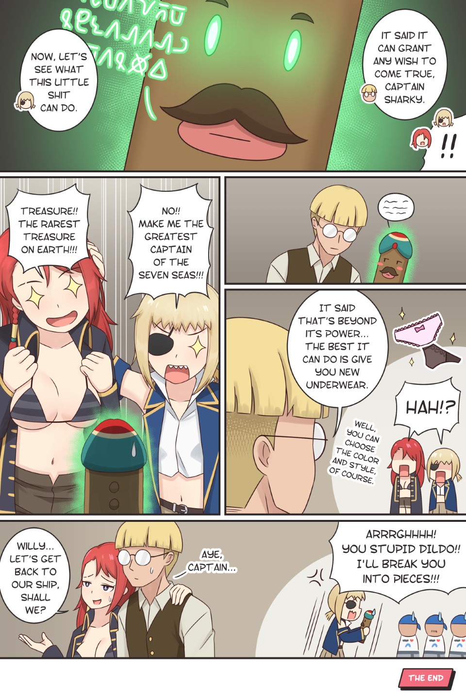 Rowan the Red Hair: the Cursed Dildo page 10 full