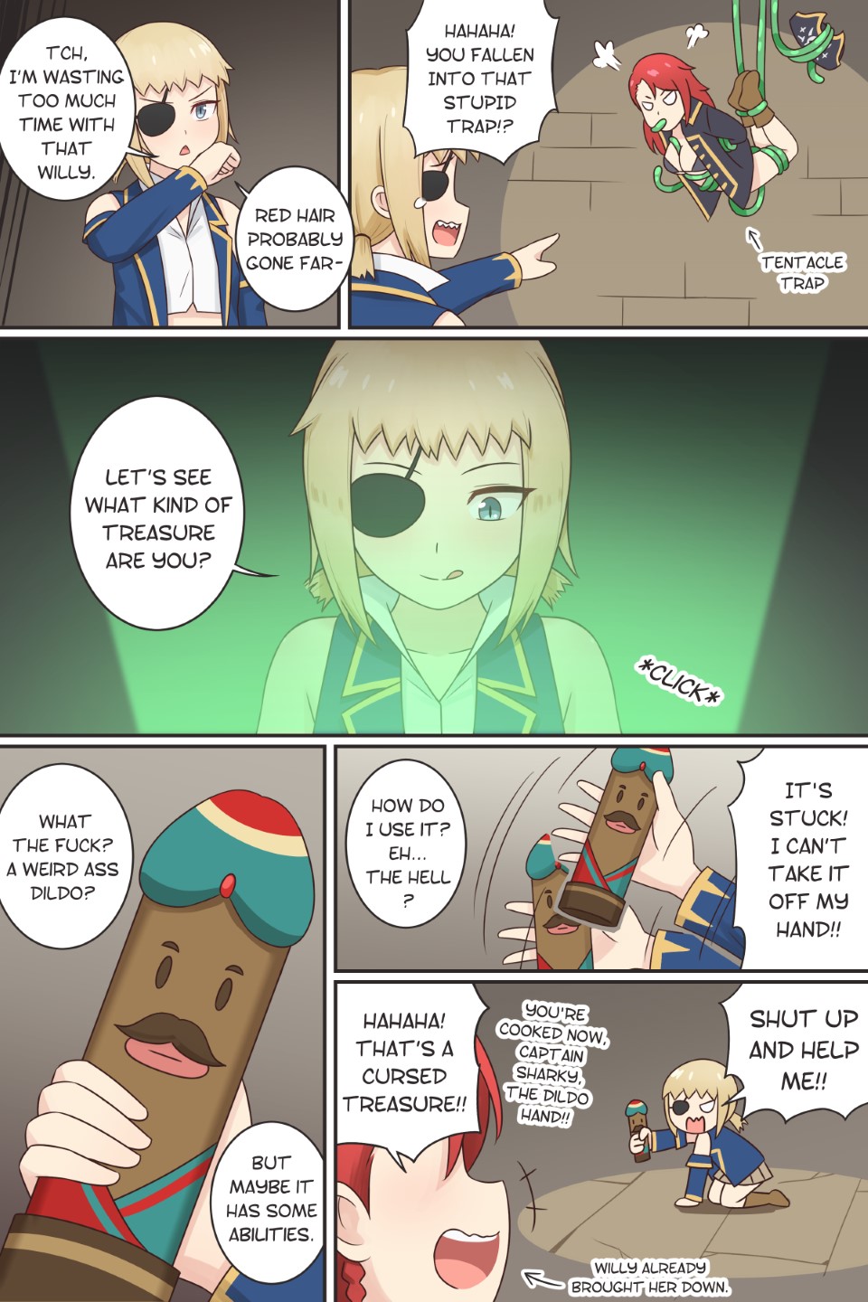 Rowan the Red Hair: the Cursed Dildo page 2 full