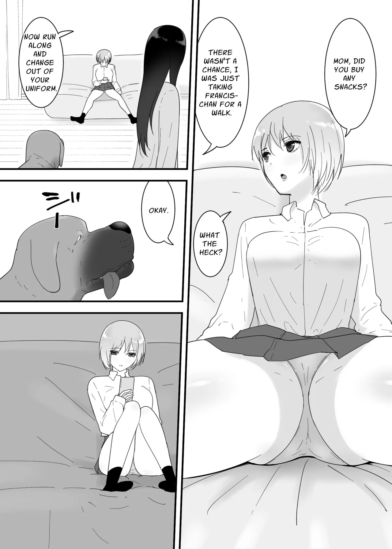 Francis wa Joshikousei ni Tanetsukeshitai! | Francis Wants to Mate! page 4 full
