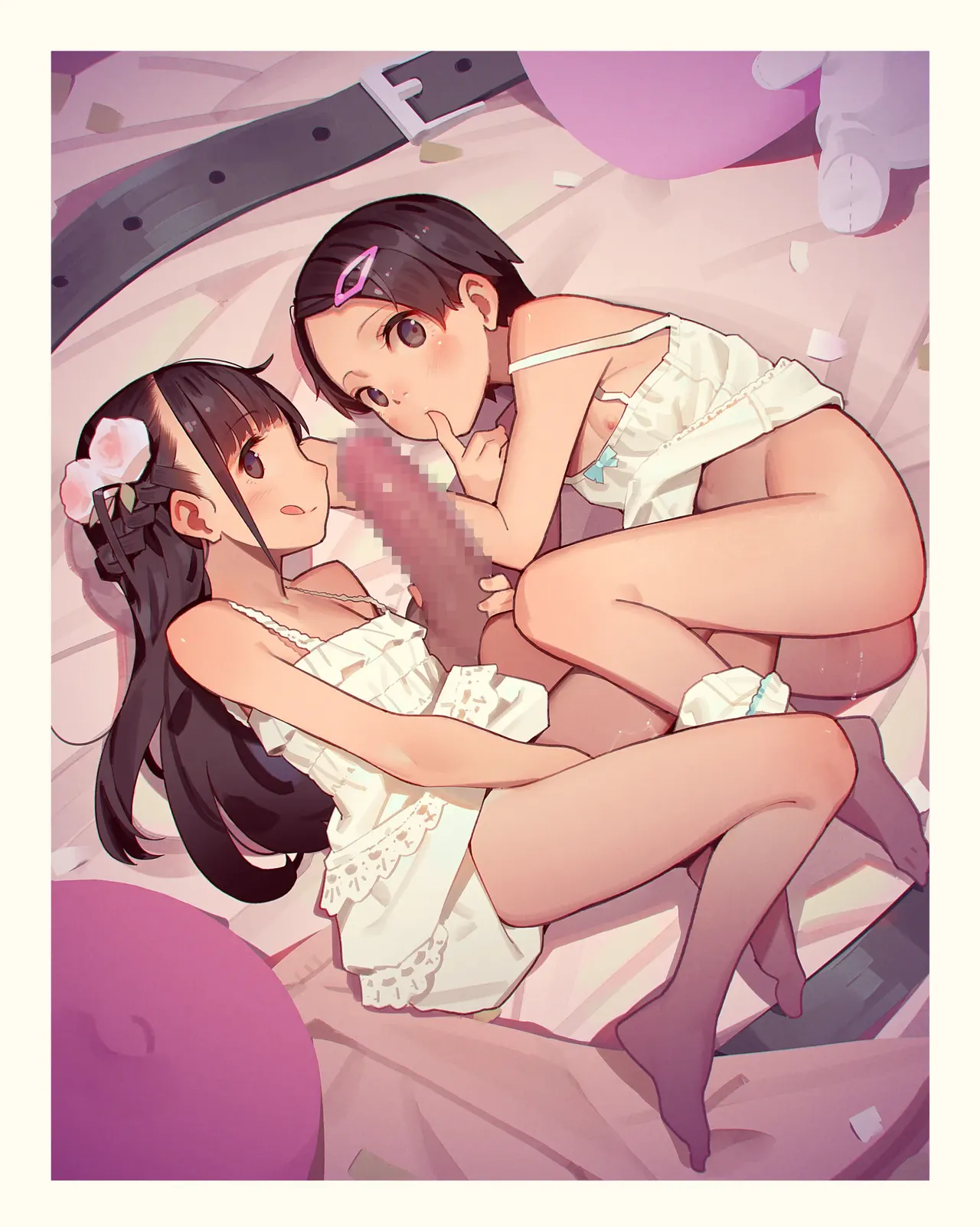 Otoko de asobu mesugaki-chan tachi illustration set 2020-2023 page 5 full