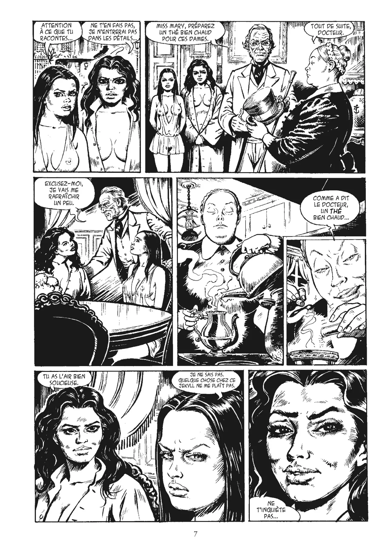 L'Antre de la Terreur - Les aventures sexuelles de Lilian et Agathe page 9 full