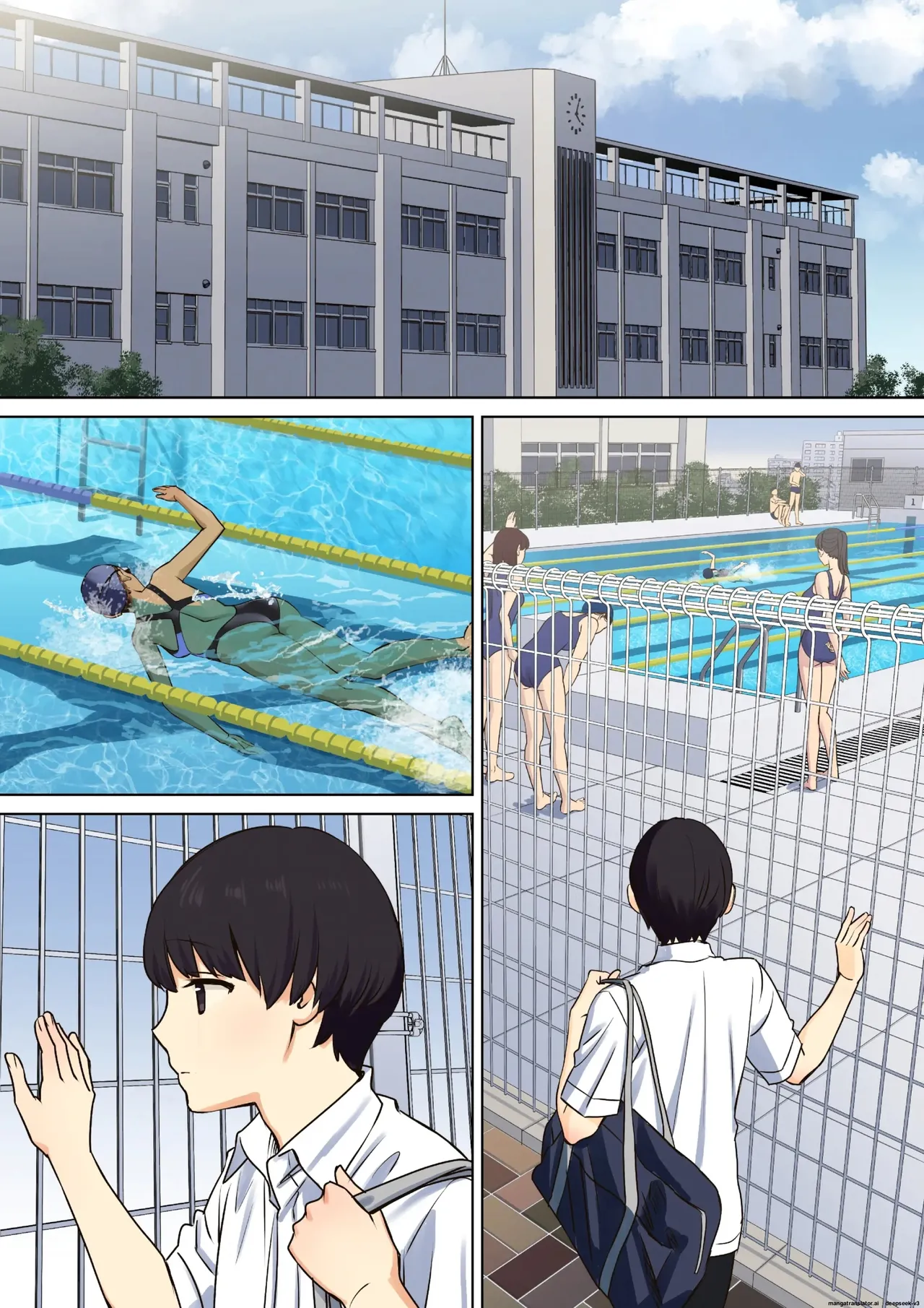 여자친구의 엄마에게 동정을 빼앗긴 이야기 page 3 full