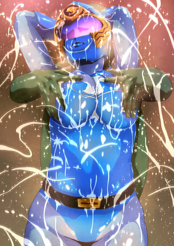 ヒロインホワイトミルクシャワー ハリケンブルー篇 cover