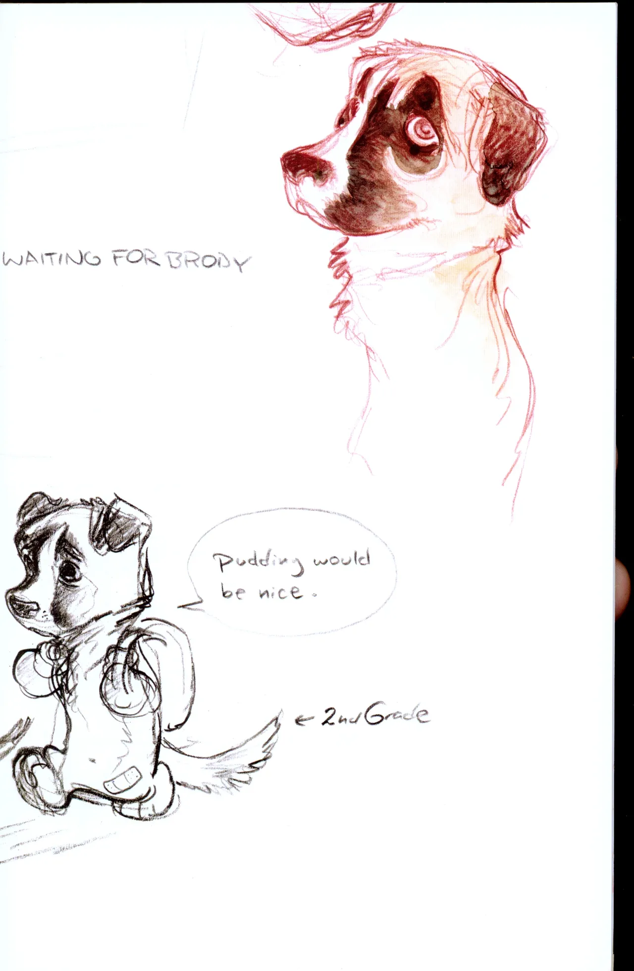 Chris Sanders Sketchbook vol.8 page 5 full