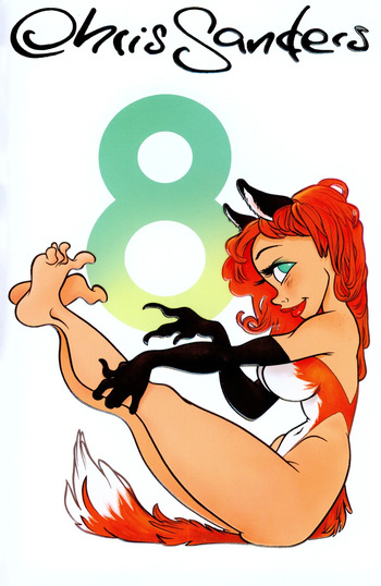 Chris Sanders Sketchbook vol.8 cover