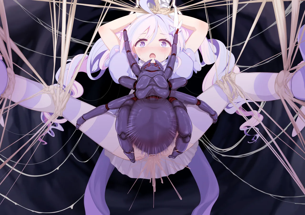 Reisa  Caught by A Giant Spider page 7 full