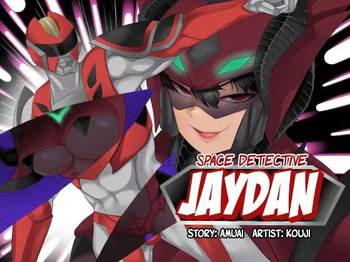 Uchuu Keiji Jaydan Inkai no Chousen | Detective espacial Jaydan cover
