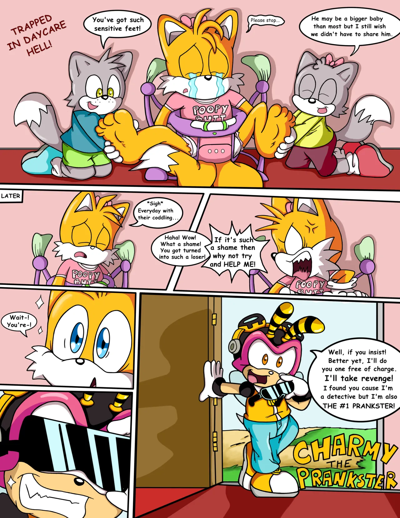 Charmy the Prankster! page 1 full