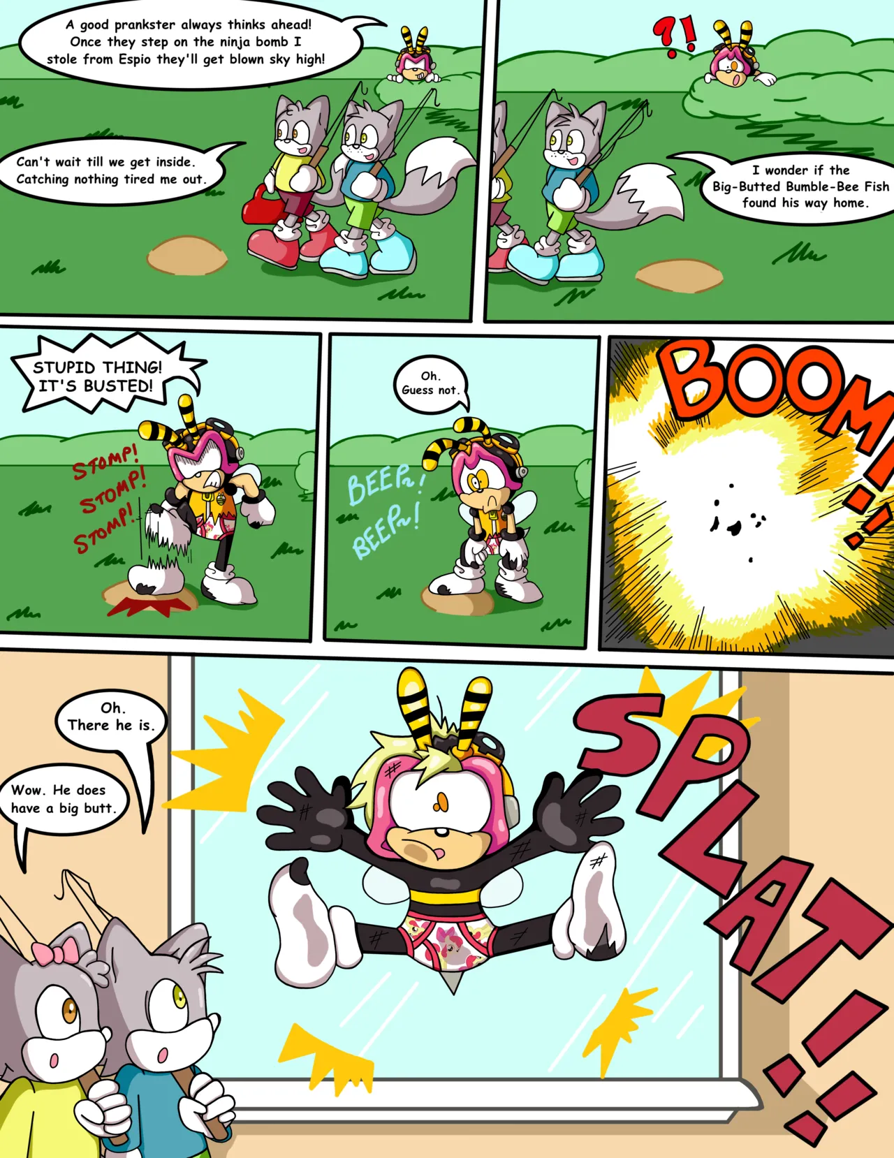 Charmy the Prankster! page 4 full