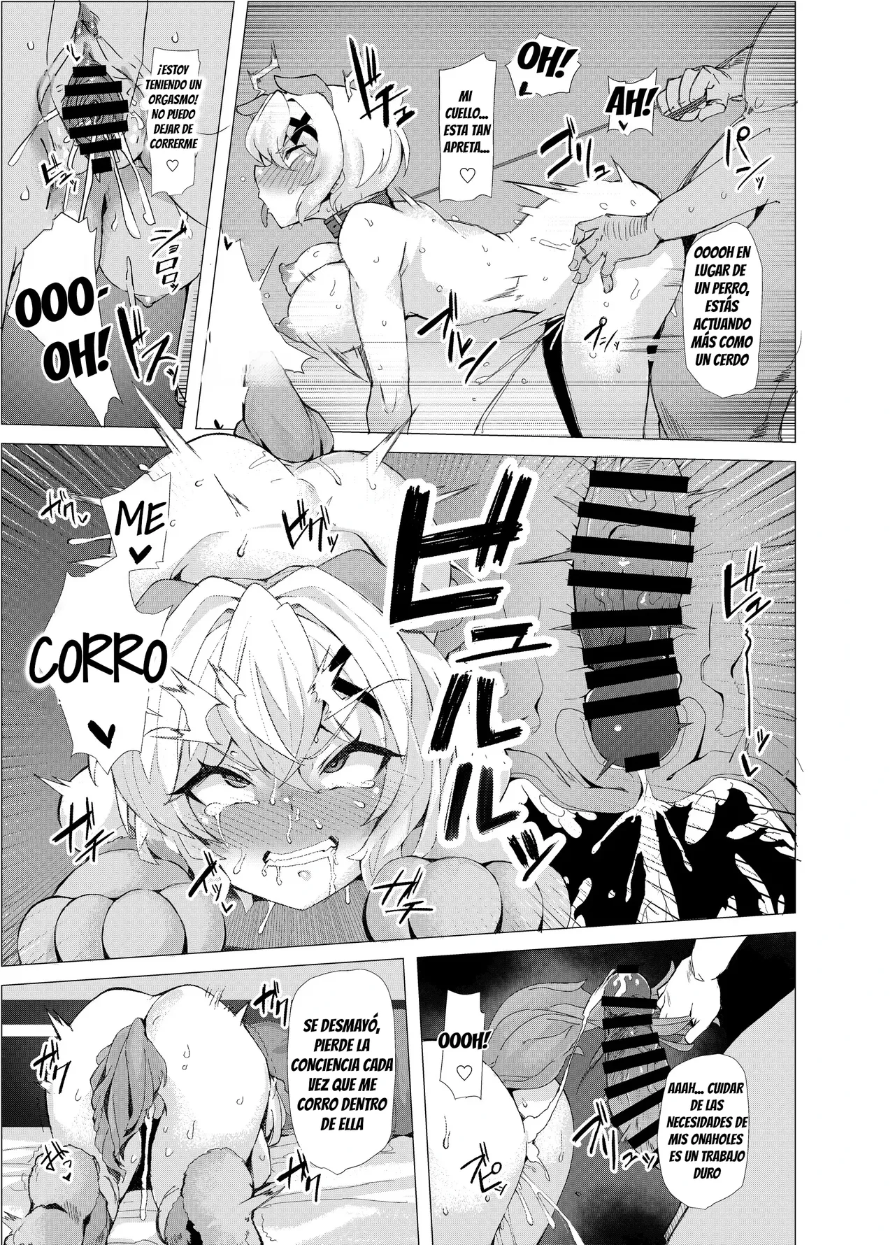 Senki Mesubuta Choukyou ni Otsu｜La Princesa Guerrera Cae en el Entrenamiento de Cerdas page 10 full