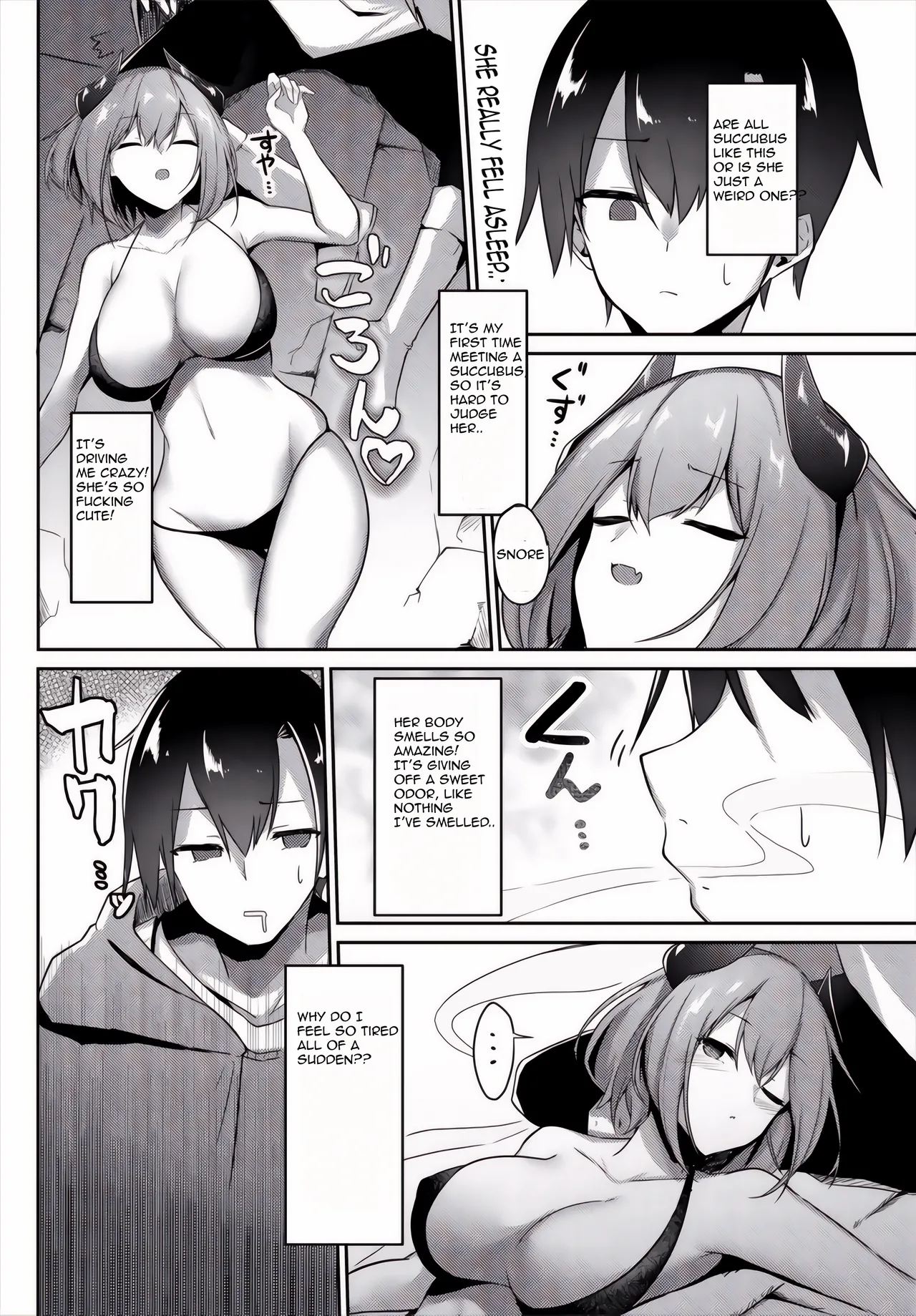 Succubus-chan wa  Tabezakari page 6 full