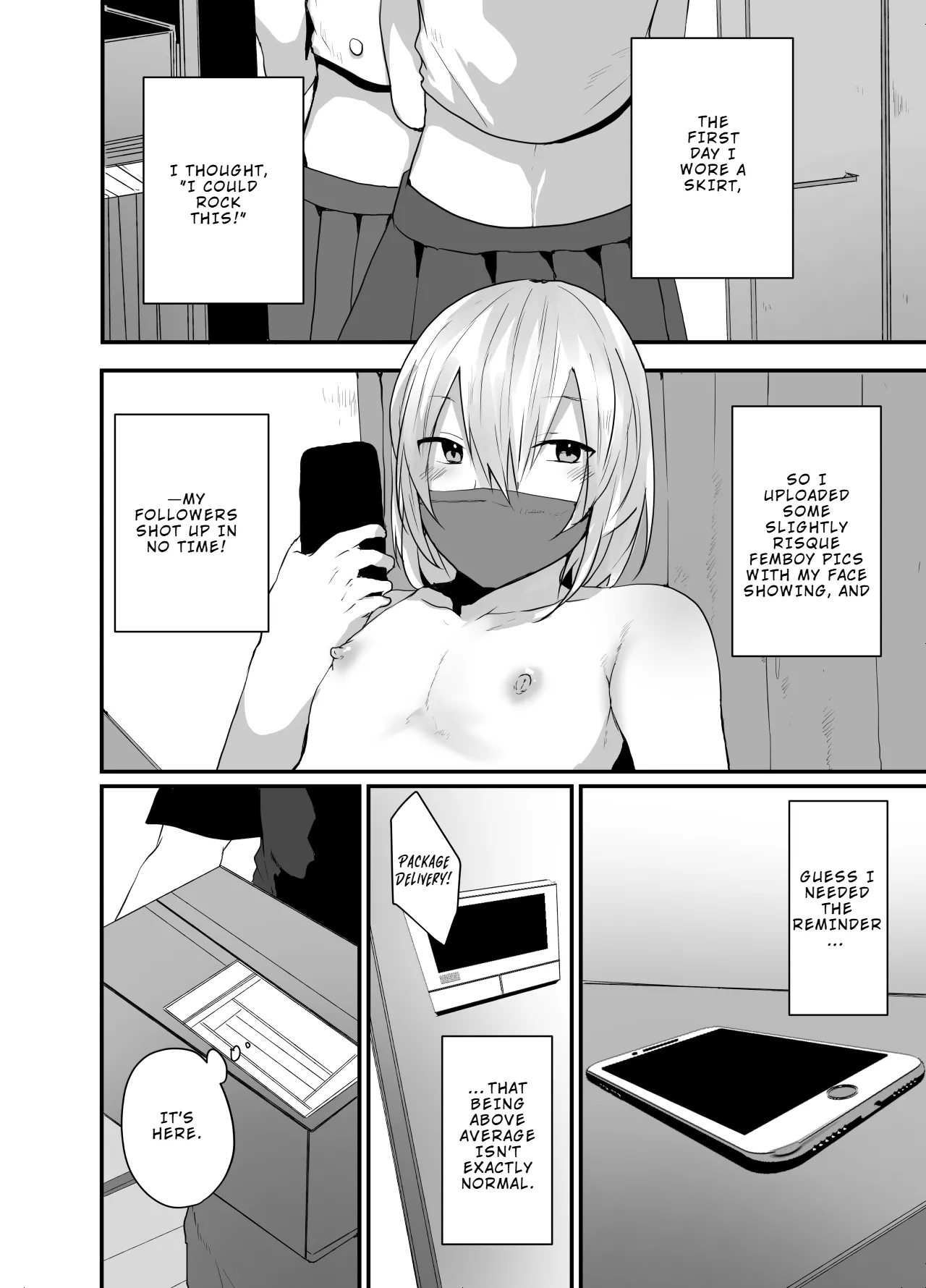 Choroi Josou Danshi ni Hamete Nakadashi Pako | Easy‑to‑seduce Cross‑dressing Boy page 2 full