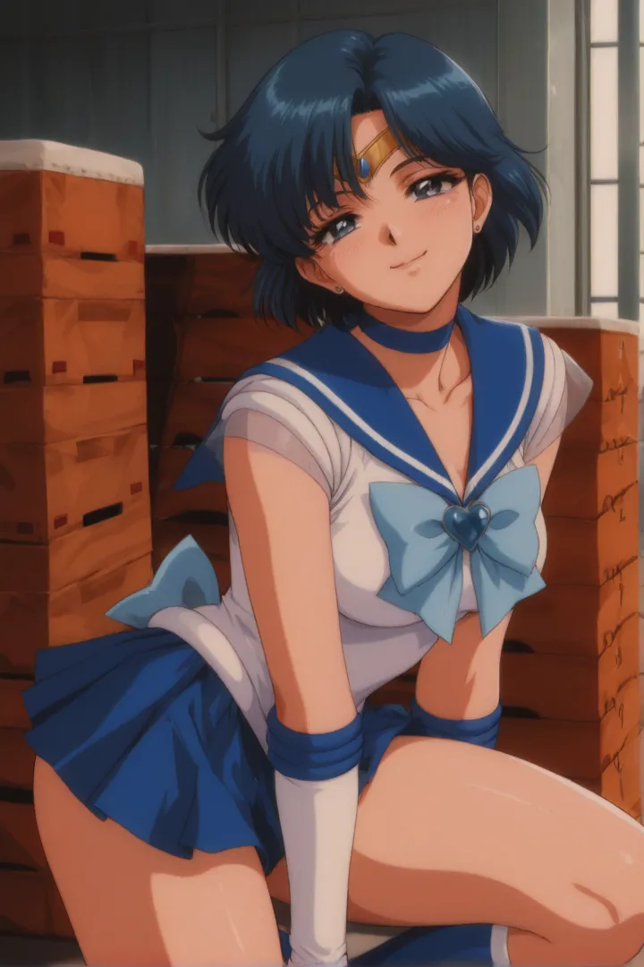Sailor Mercury in the warehouse page 1 full