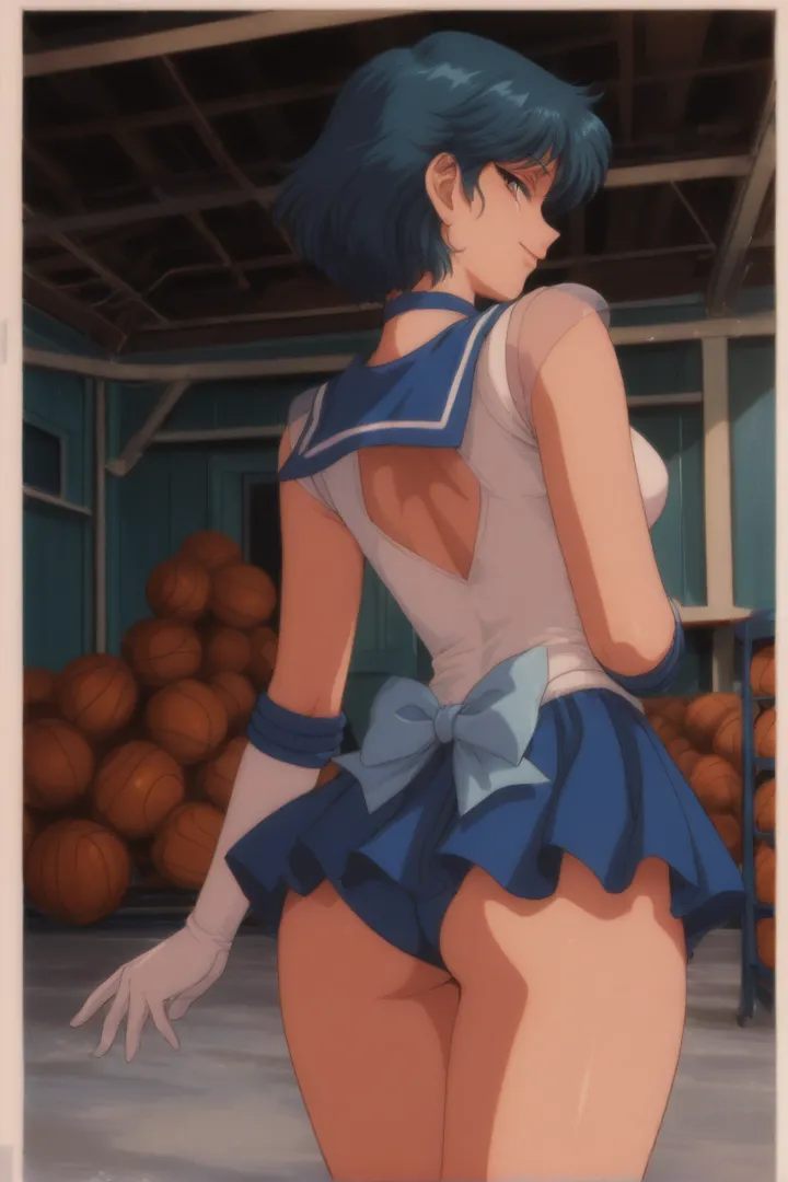 Sailor Mercury in the warehouse page 10 full