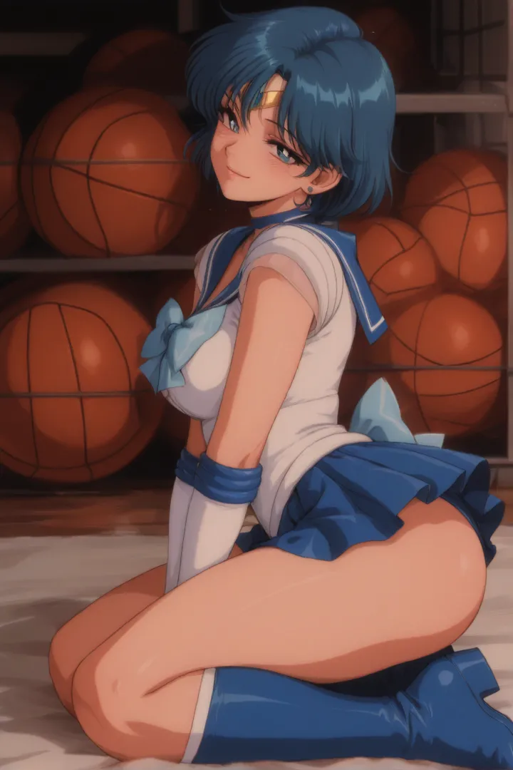 Sailor Mercury in the warehouse page 5 full