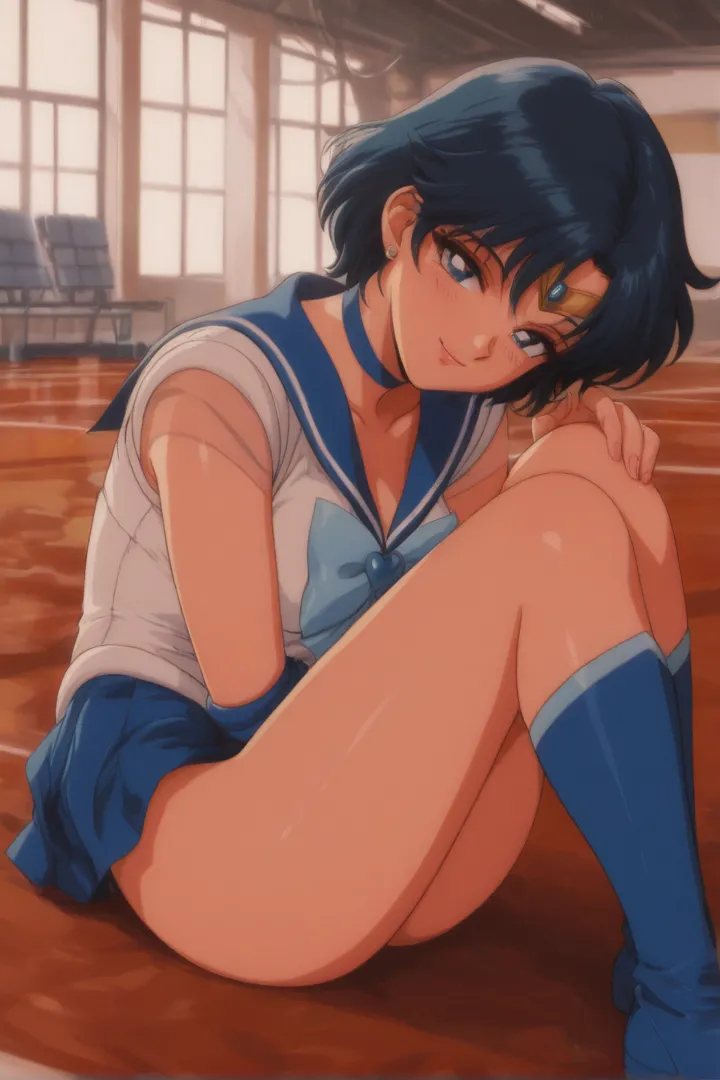 Sailor Mercury in the warehouse page 6 full