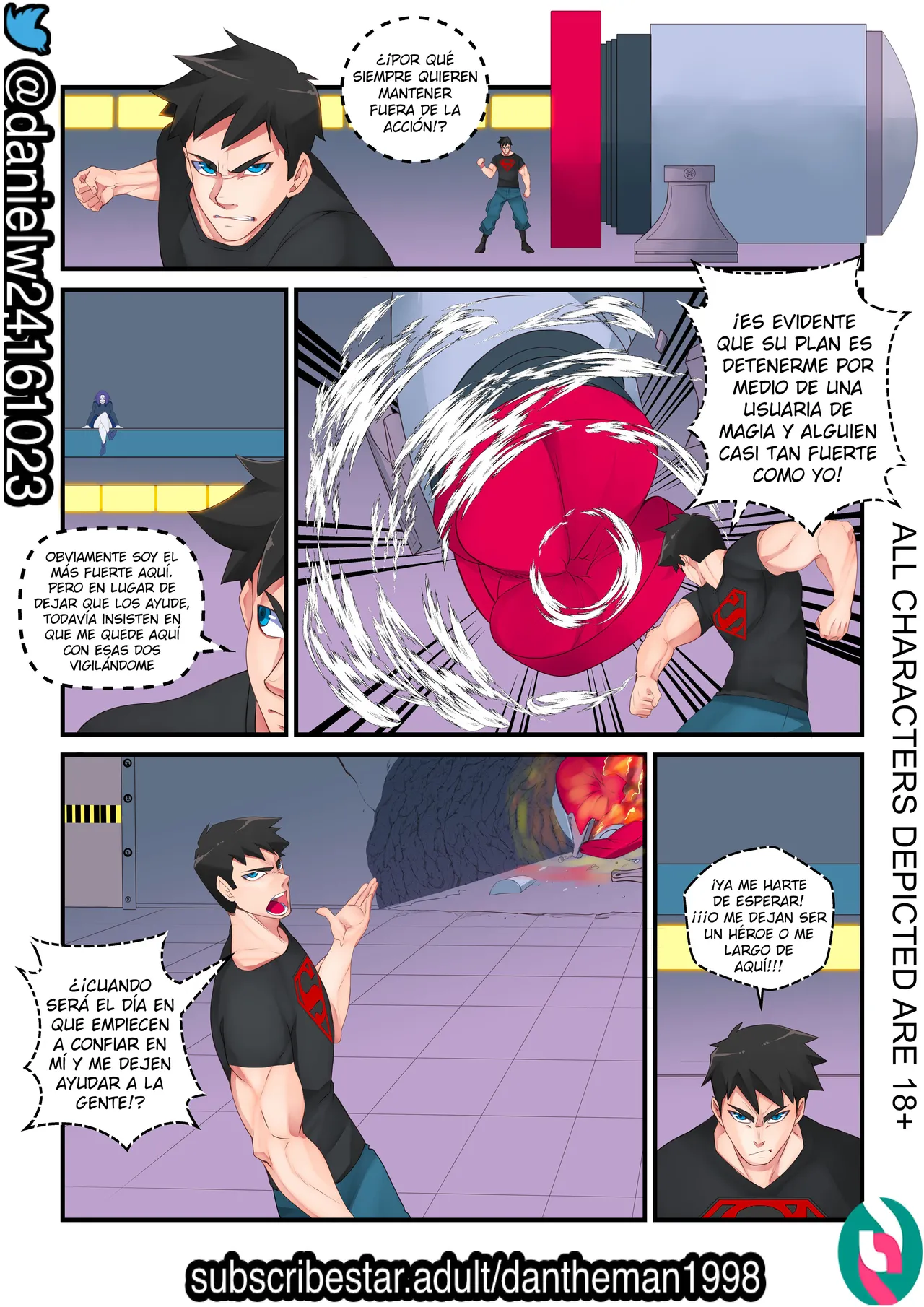 Super Sensual Sparring 1 page 2 full